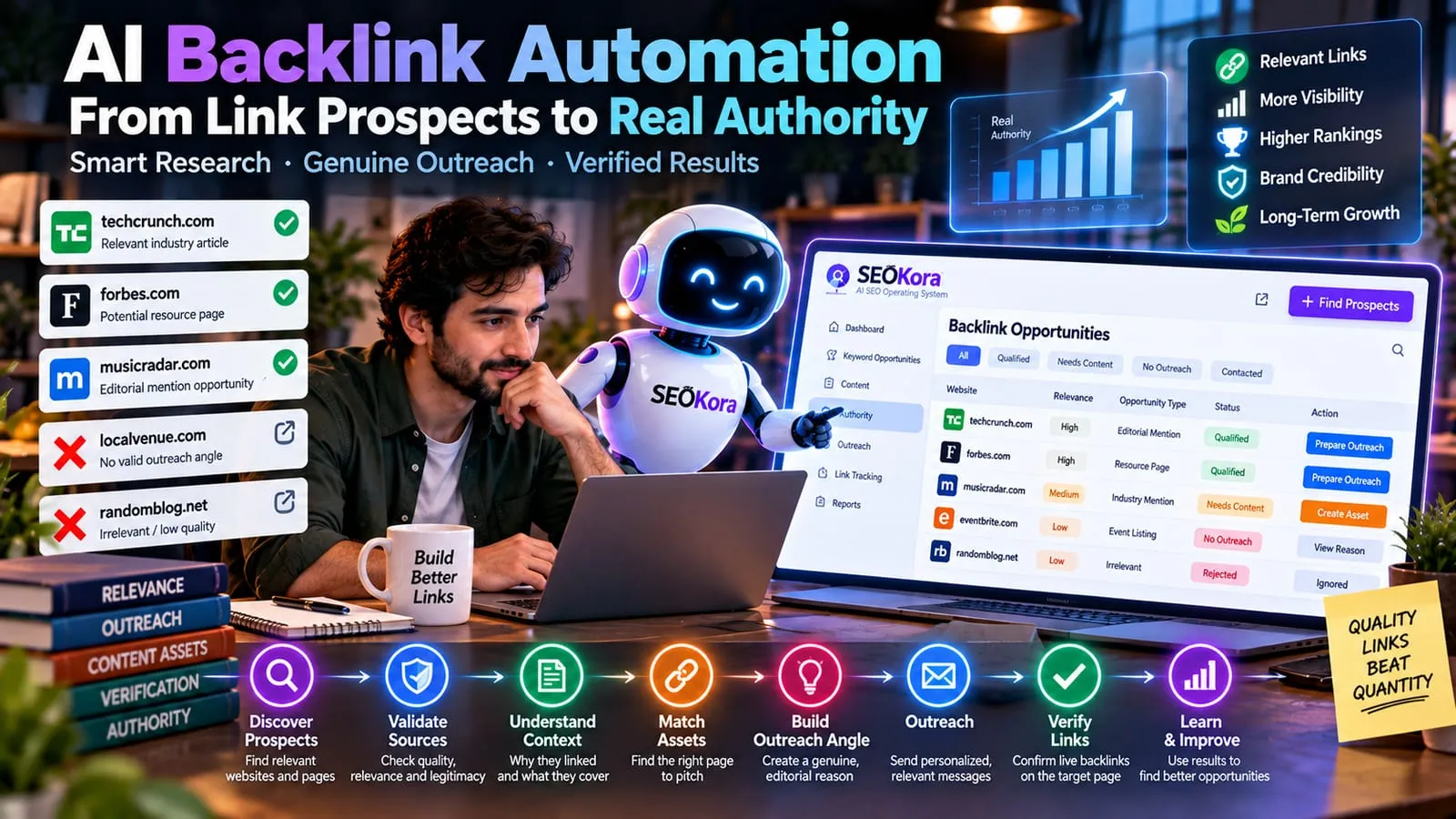 AI Backlink Automation: From Link Prospects to Real Authority
