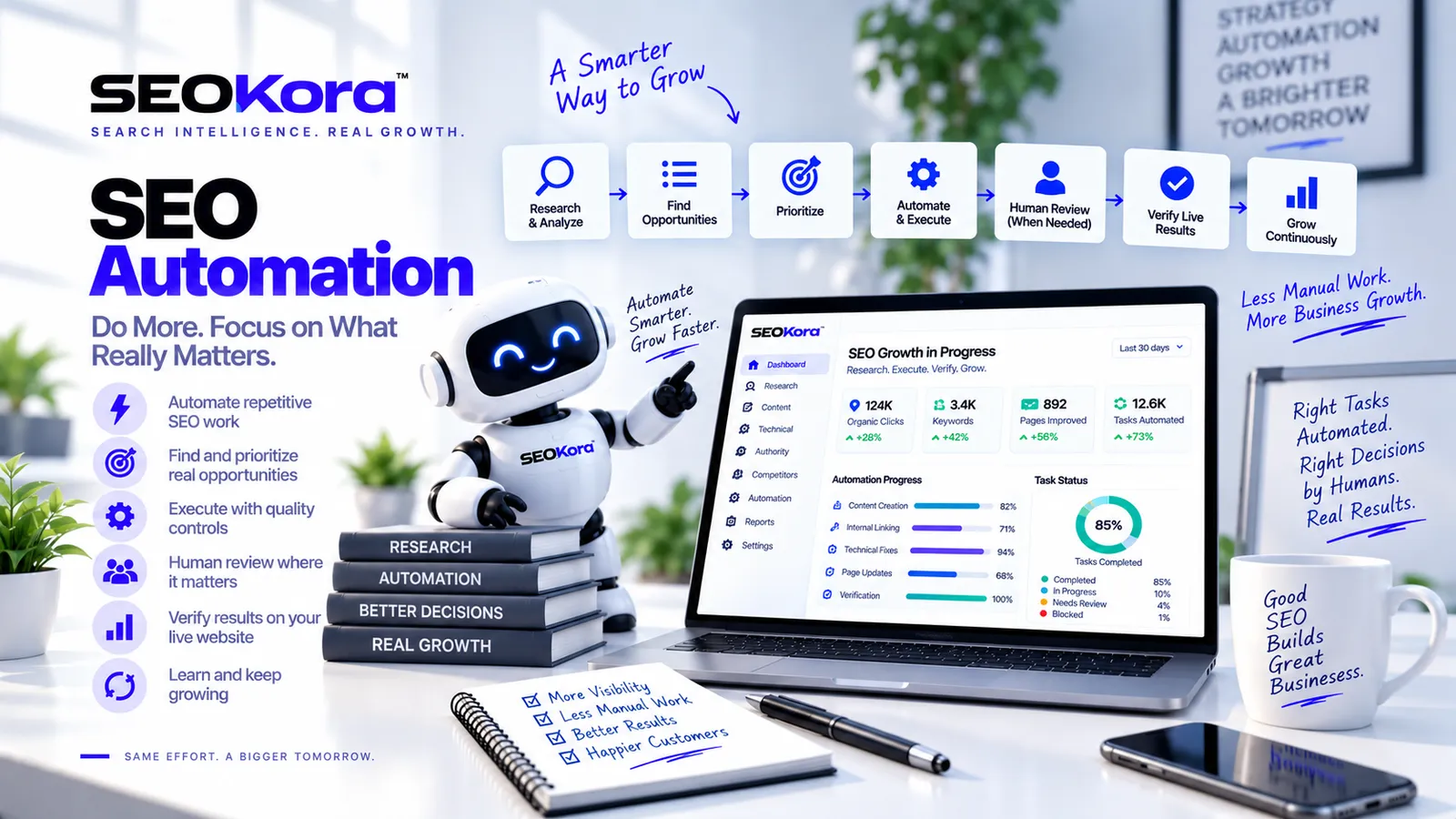 SEO Automation: What Should Be Automated, What Needs Human Review, and Why
