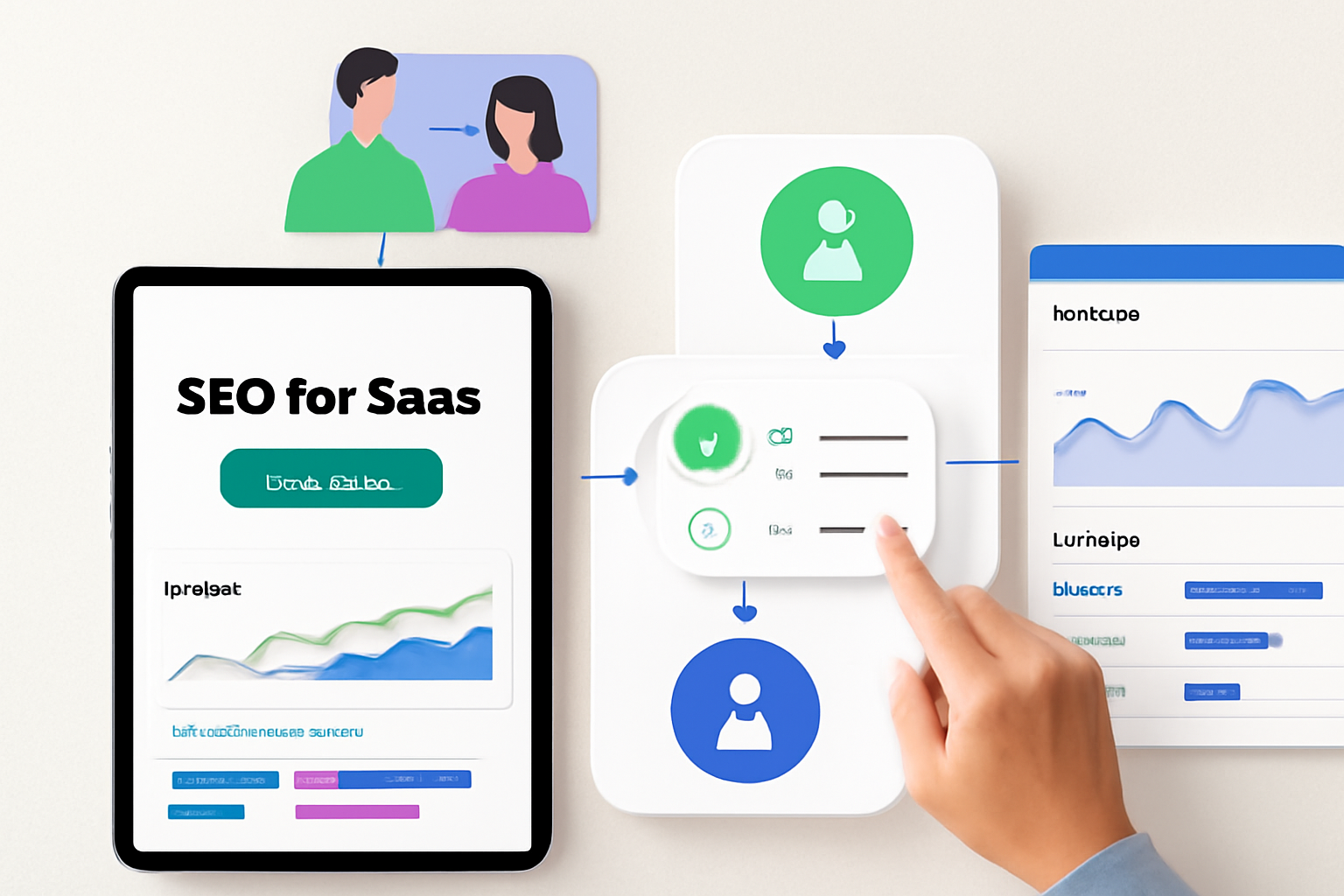SEOKora: product UI and workflow — seo for saas
