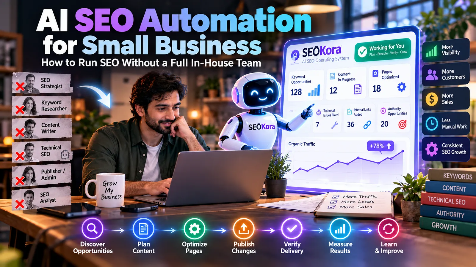AI SEO Automation for Small Business: How to Run SEO Without a Full In-House Team