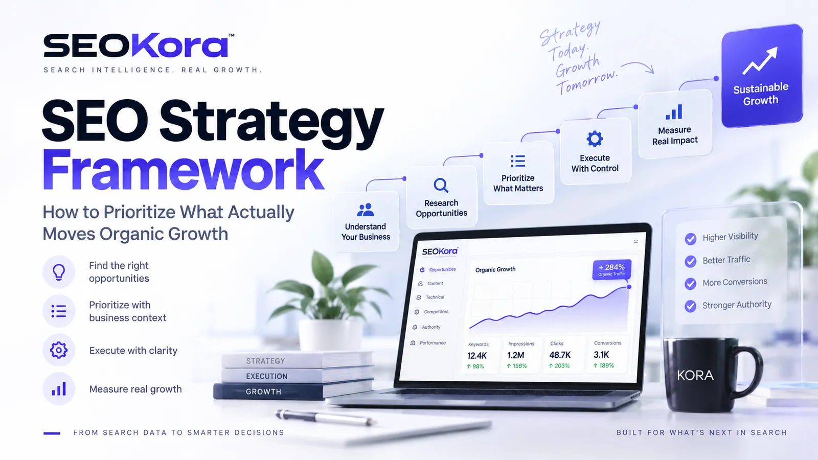 SEO strategy framework for prioritizing organic growth opportunities